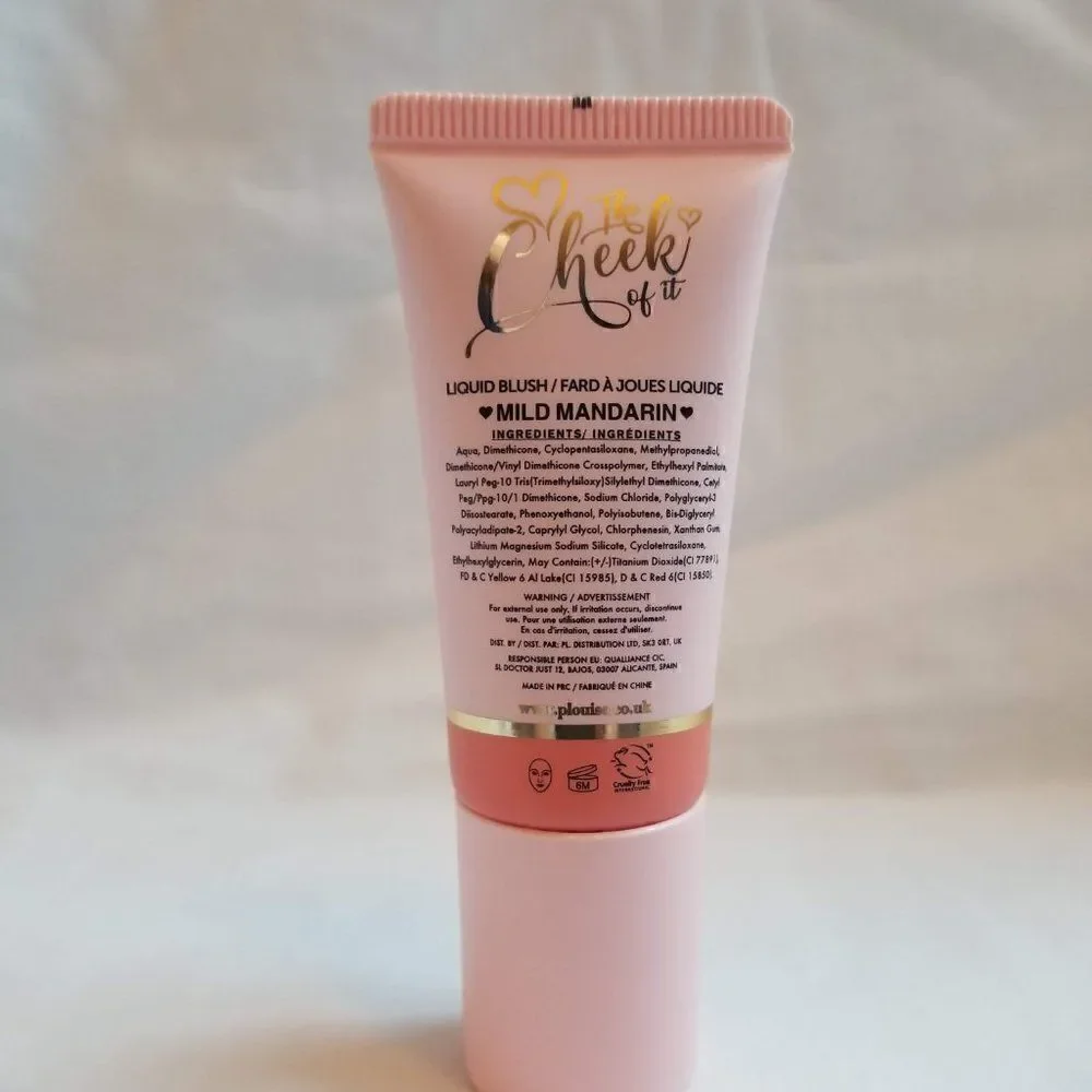 P.Louise The Cheek of it - Liquid Blush - Mild Mandarin